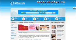 Desktop Screenshot of biztha.com